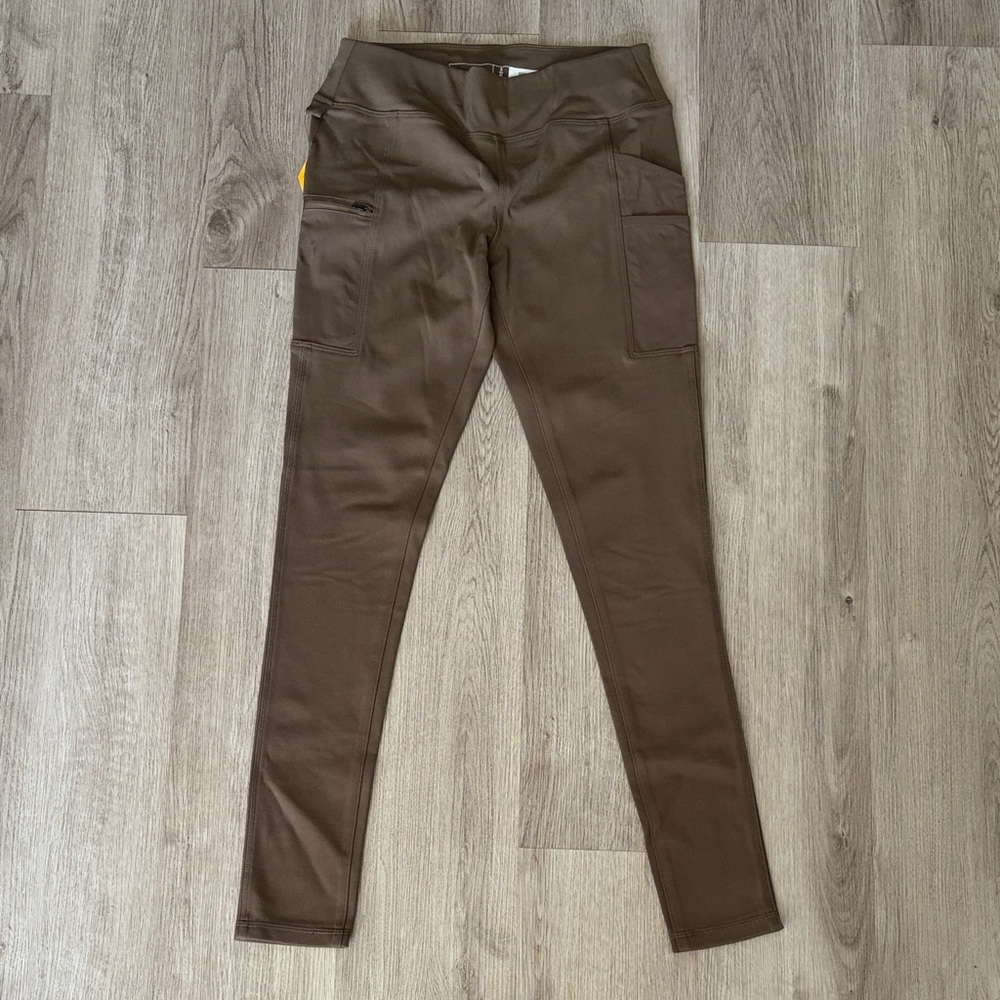 Carhartt Fitted Leggings in Olive Brown